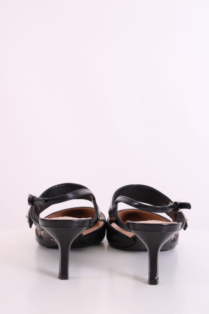 Prada Prada Slingback Heels Black 39.5