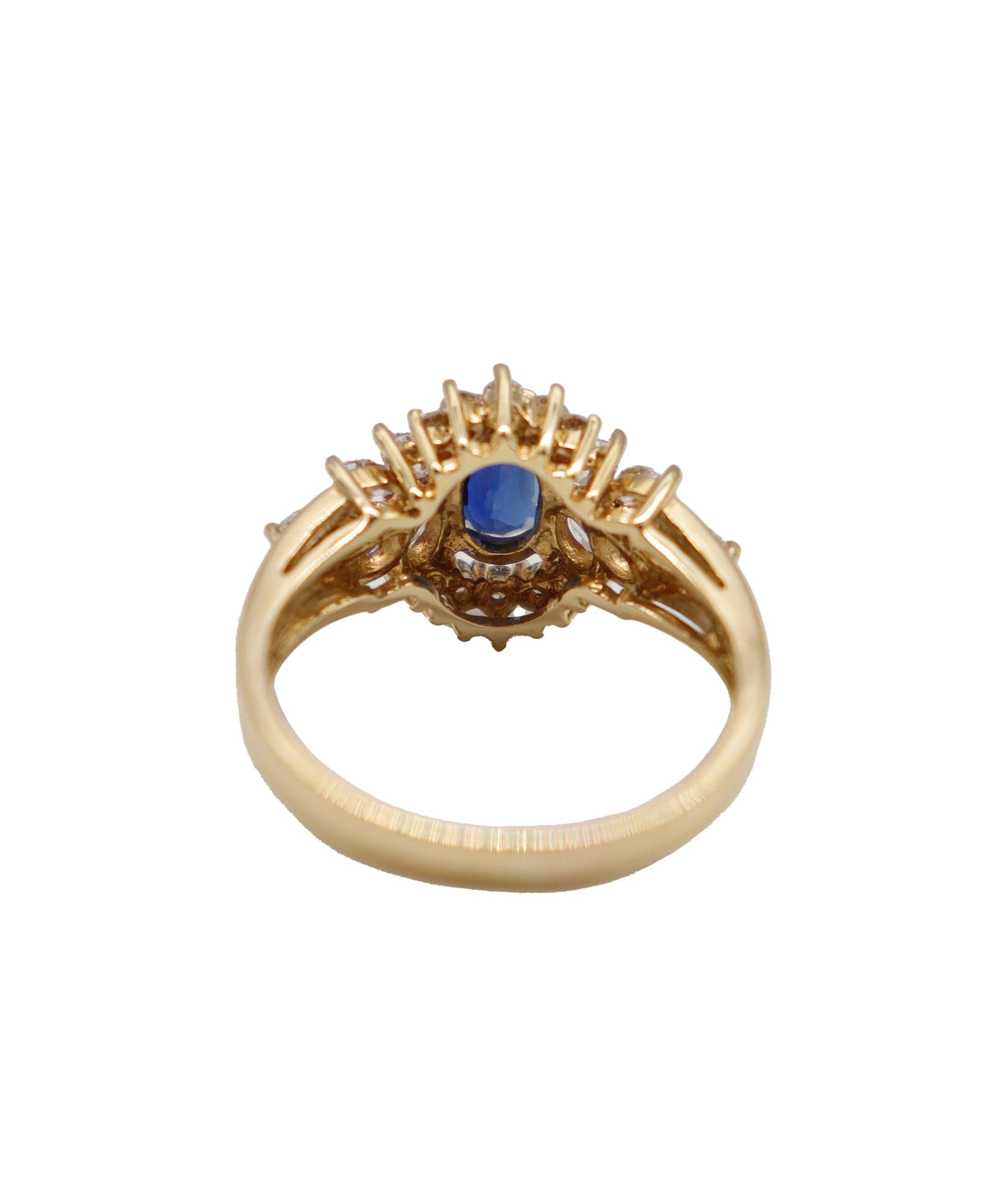 Pricing Data Tokyo 18K Sapphire Ring S1.03 D0.69 4.5g Medium J0923D283Z