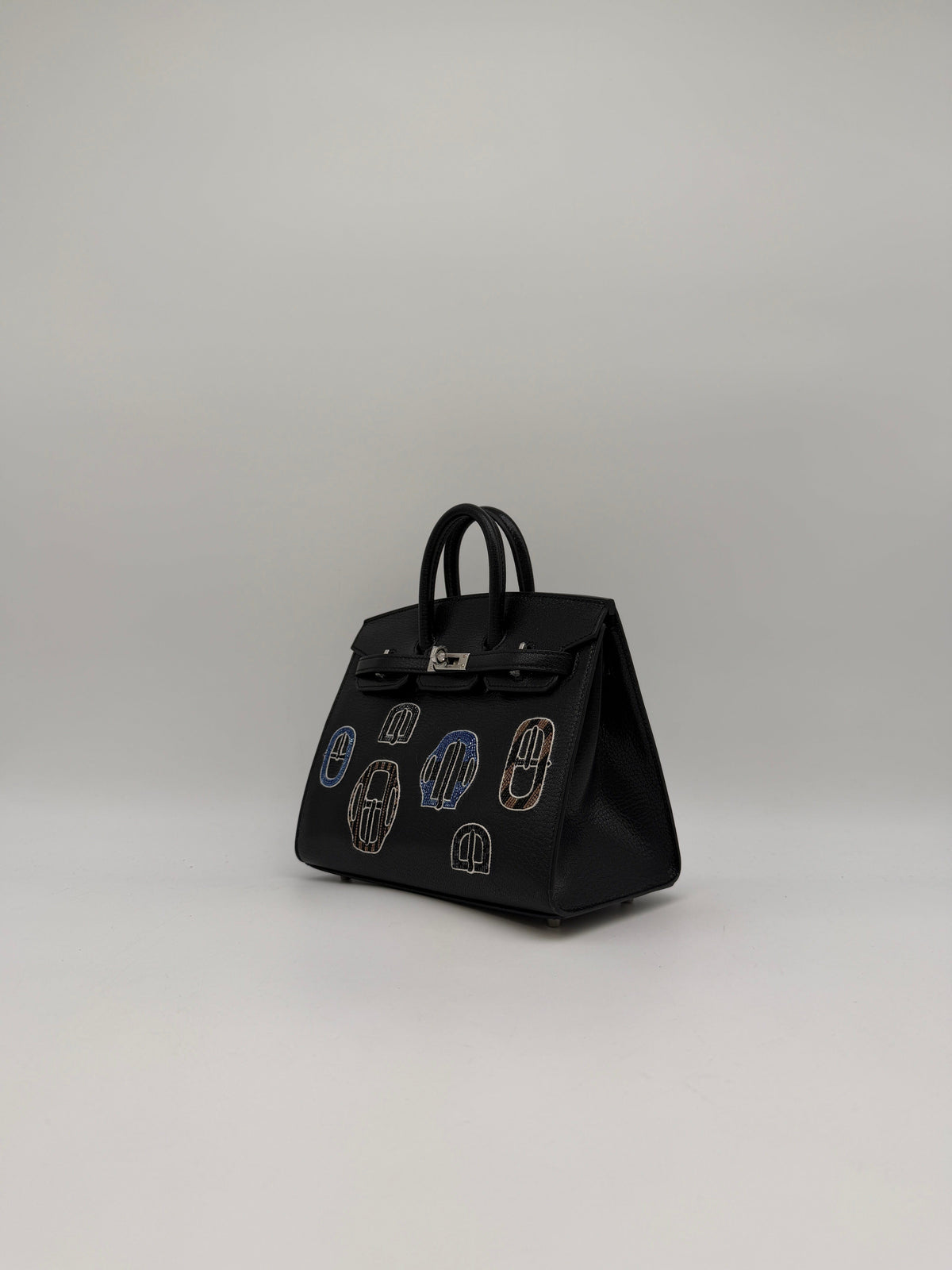 Hermès Birkin 20 Bouclerie Moderne Chevre Palladium Hardware