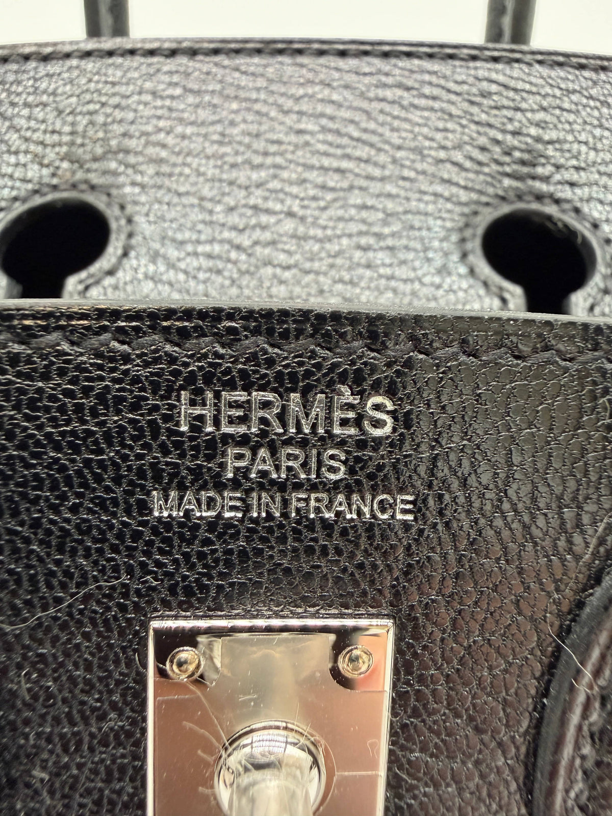 Hermès Birkin 20 Bouclerie Moderne Chevre Palladium Hardware