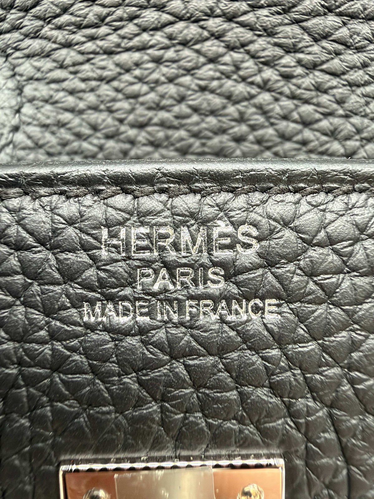 Prime Concierge Hermès Birkin 25 Black Togo Palladium Hardware