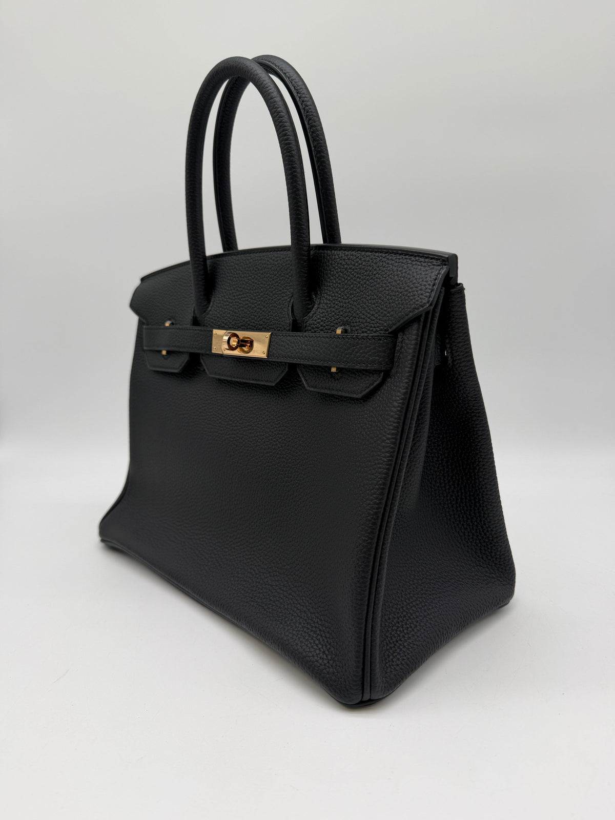 Prime Concierge Hermès Birkin 30 Black Togo Rose Gold Hardware