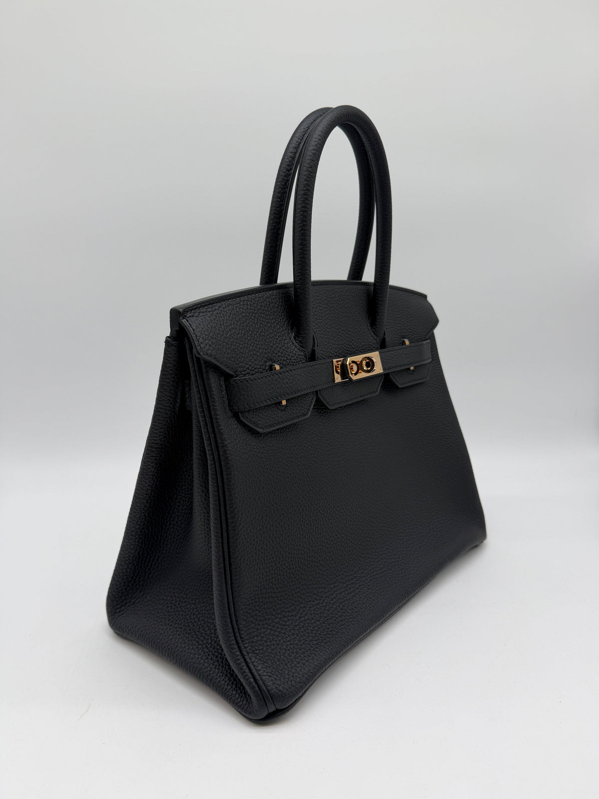 Prime Concierge Hermès Birkin 30 Black Togo Rose Gold Hardware