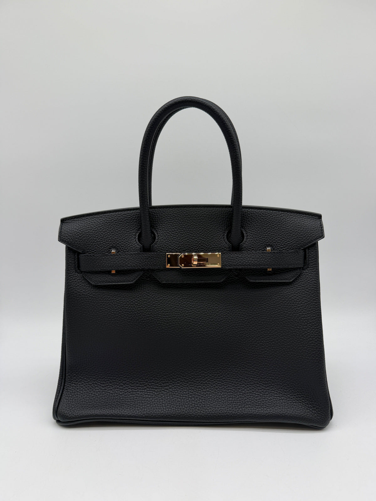Prime Concierge Hermès Birkin 30 Black Togo Rose Gold Hardware