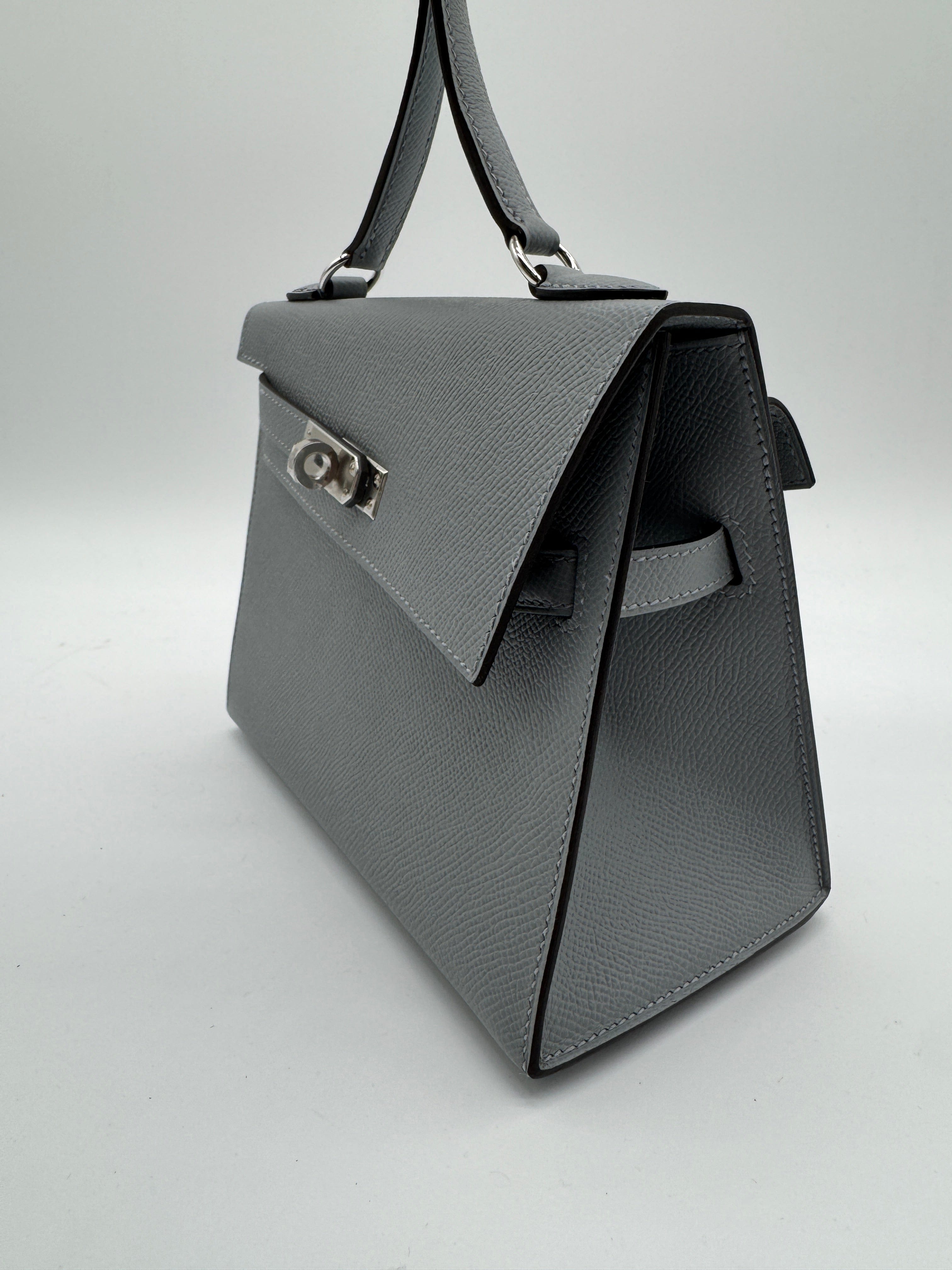 Prime Concierge Hermès Kelly Desorde Gris pantine K stamp