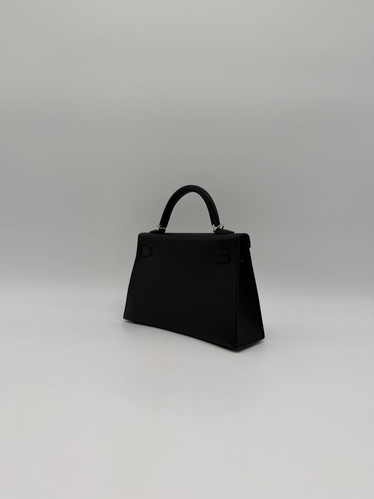 Hermès Mini Kelly HSS Verso Black/ Bordeaux Epsom Palladium Hardware
