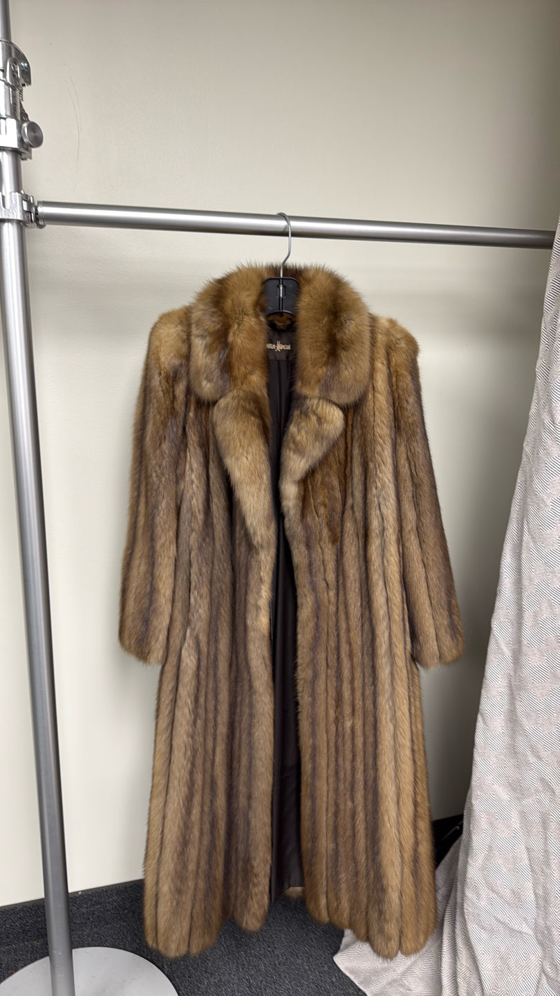 SABLE BROWN COAT Brown