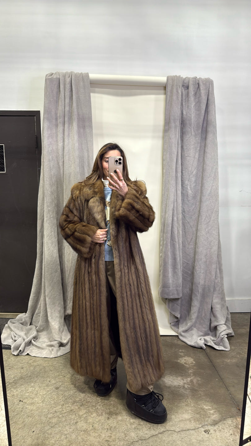 Sable Brown Coat - Brown GM16041905042