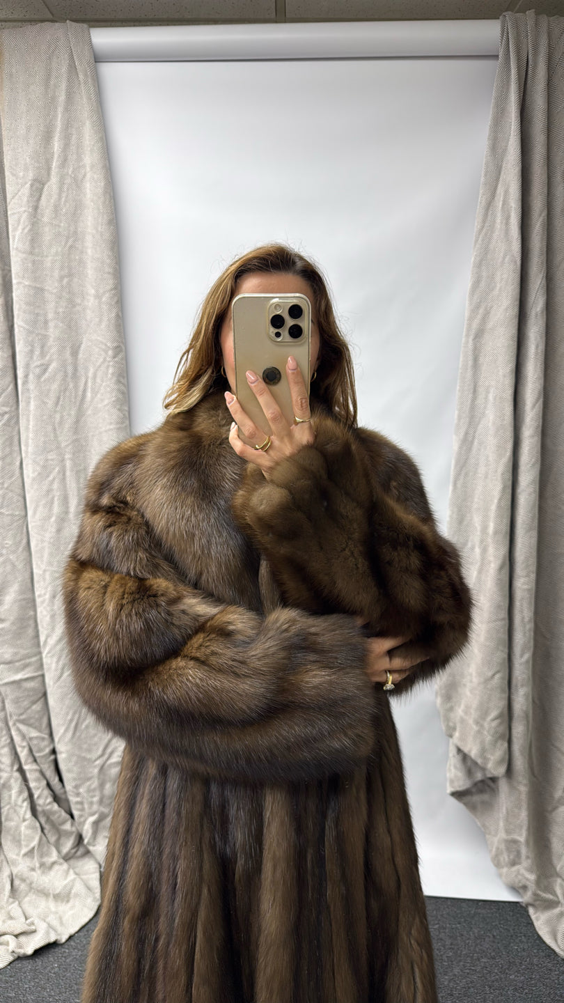 SABLE COAT Brown