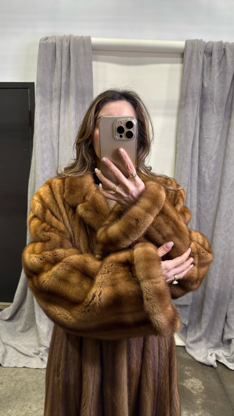 Pastel Mink Short Coat - Natural GM16041905159