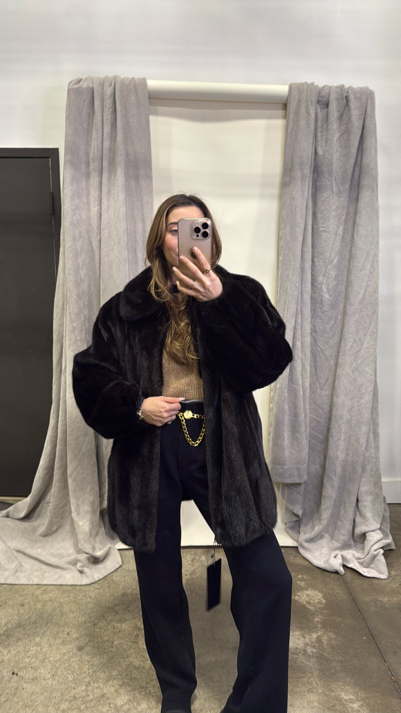 Corded Ranch Mink Jacket - Ranch GM16041902303
