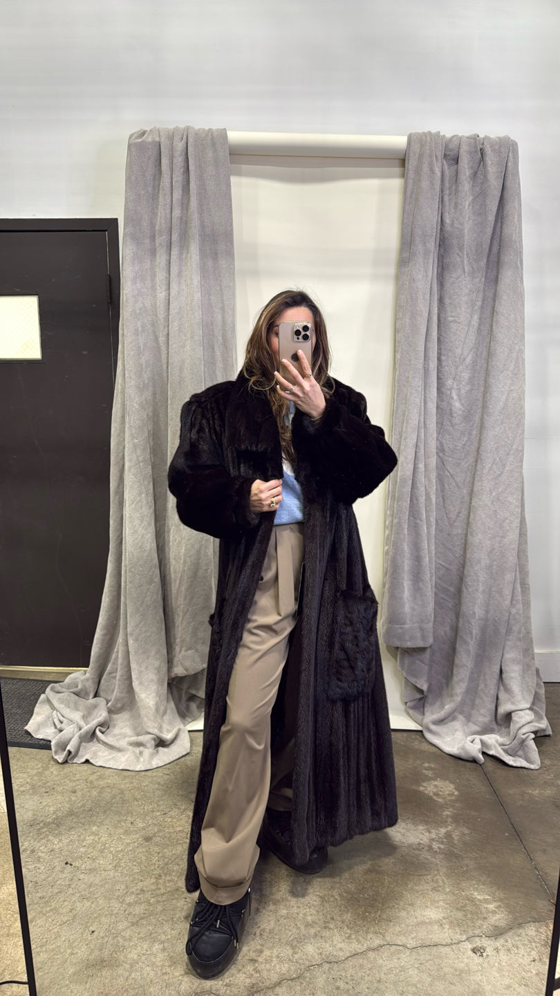 Natural Ranch Mink Coat - Ranch GM16041905520