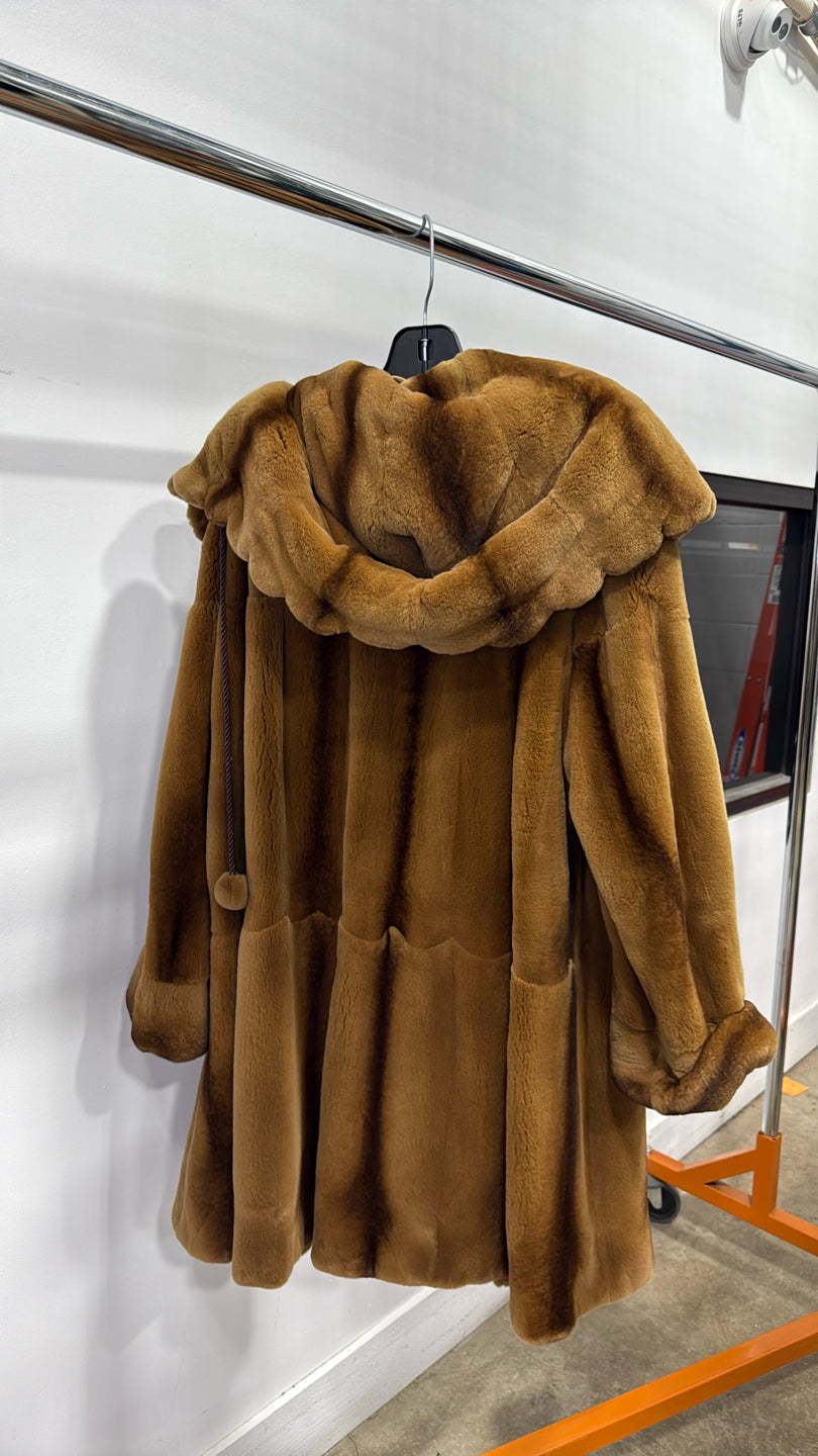 Sheared Mink Whiskey/hooded Stroller - Whiskey GM16041903441