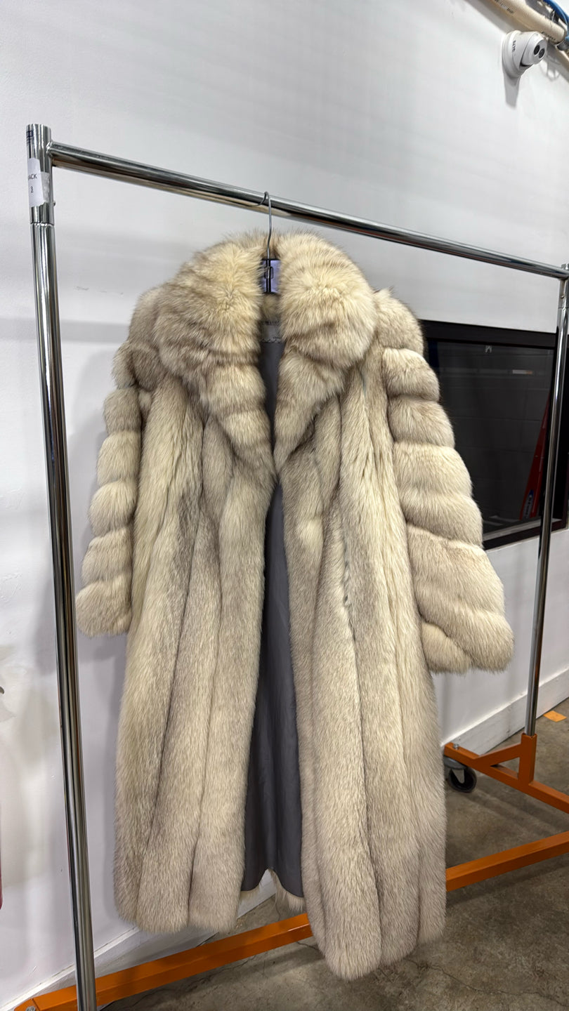 Fox Coat - Beige/Cream GM21062336046