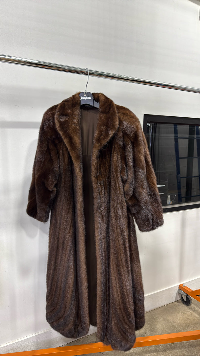 Natural Lunaraine Mink Coat - Brown GM16041904481