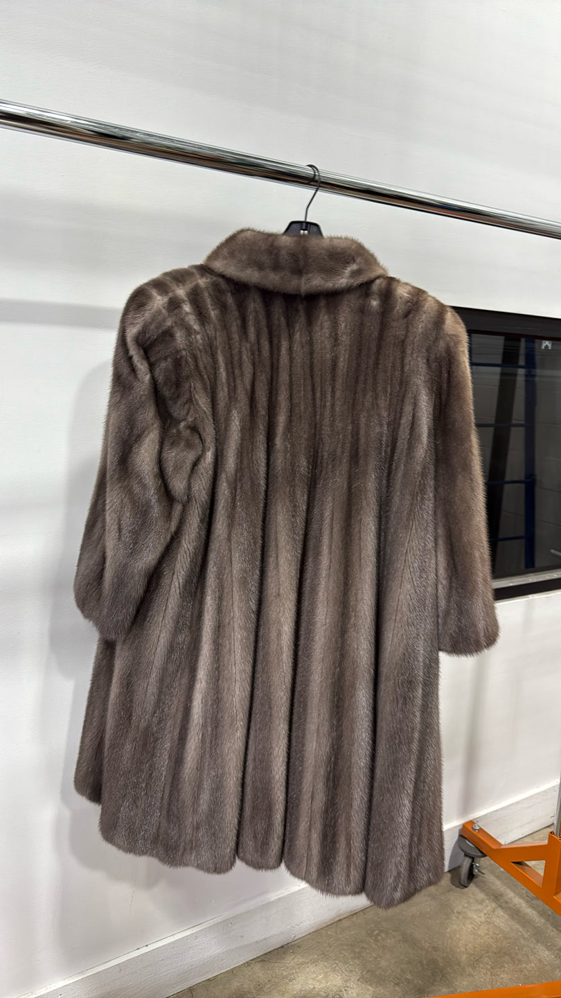 Lunaraine Mink Short Coat - Brown GM16041907712