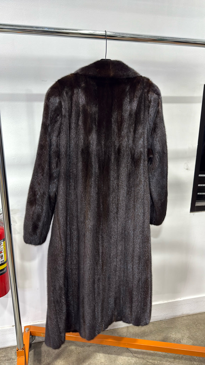 Natural Ranch Mink Coat - Black GM16061312047
