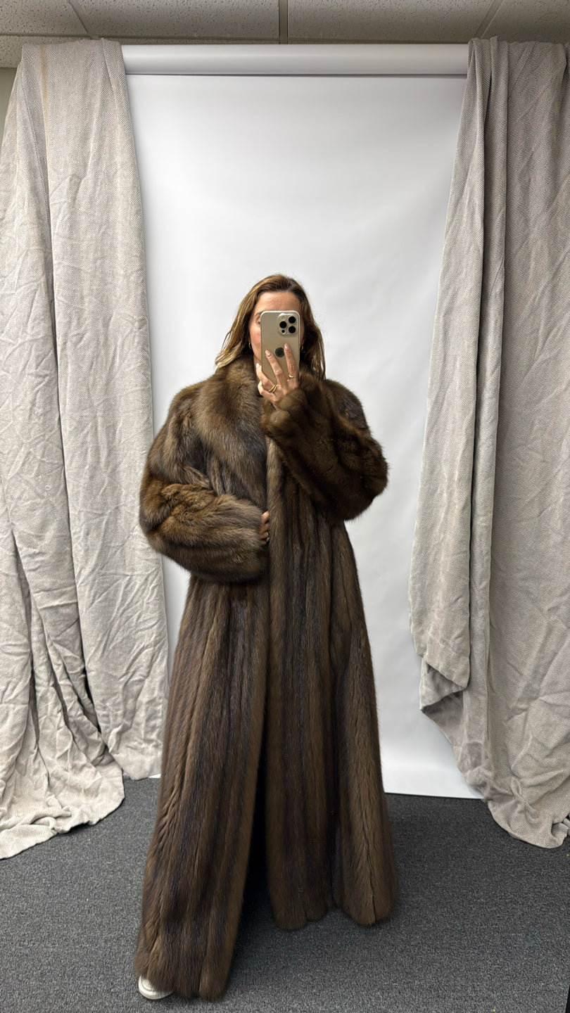 SABLE COAT Brown