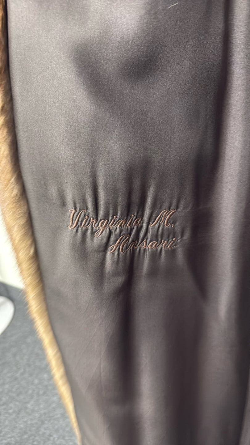 SABLE BROWN COAT Brown