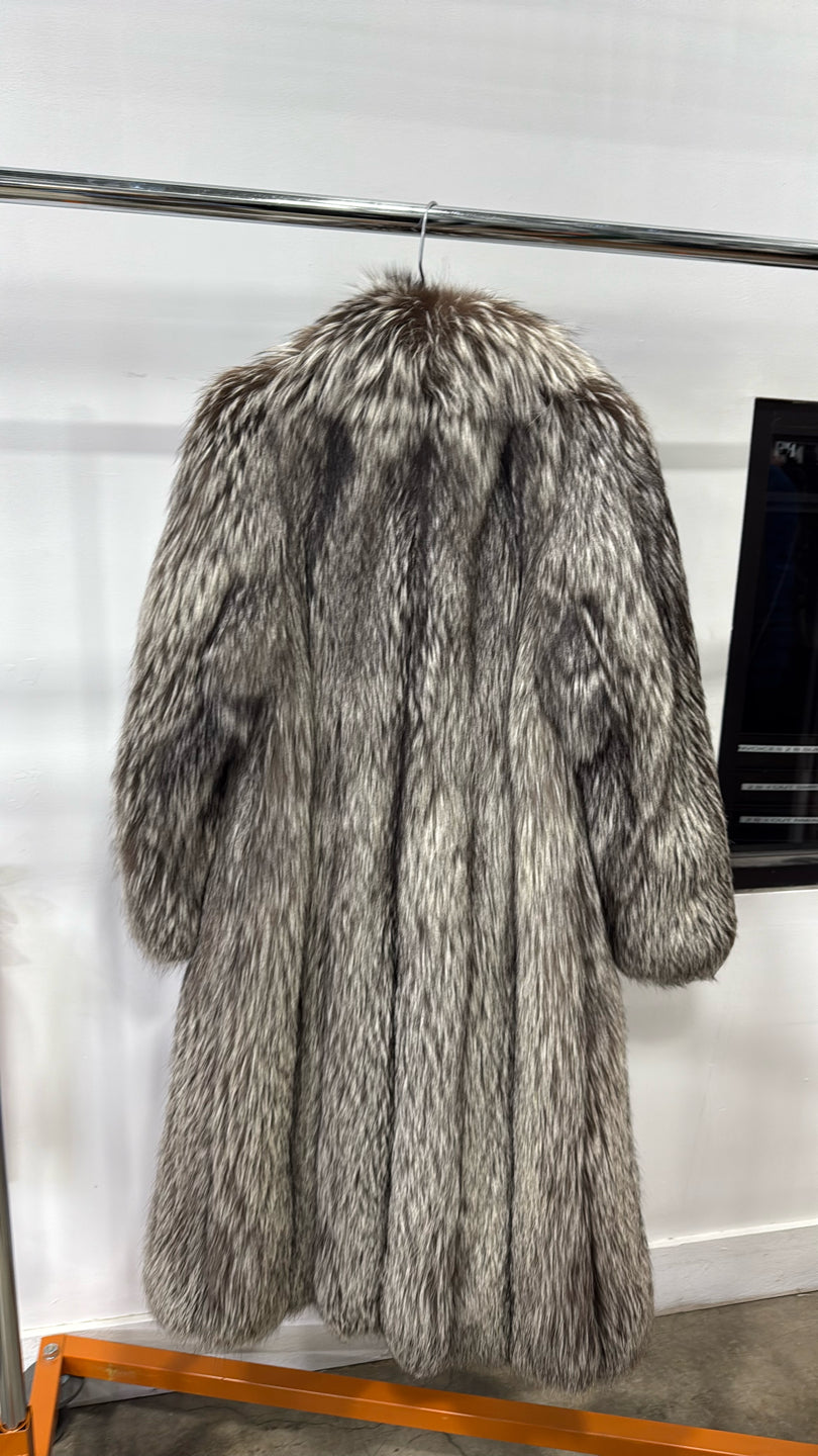 Natural Red Fox Coat - Red GM16041902121