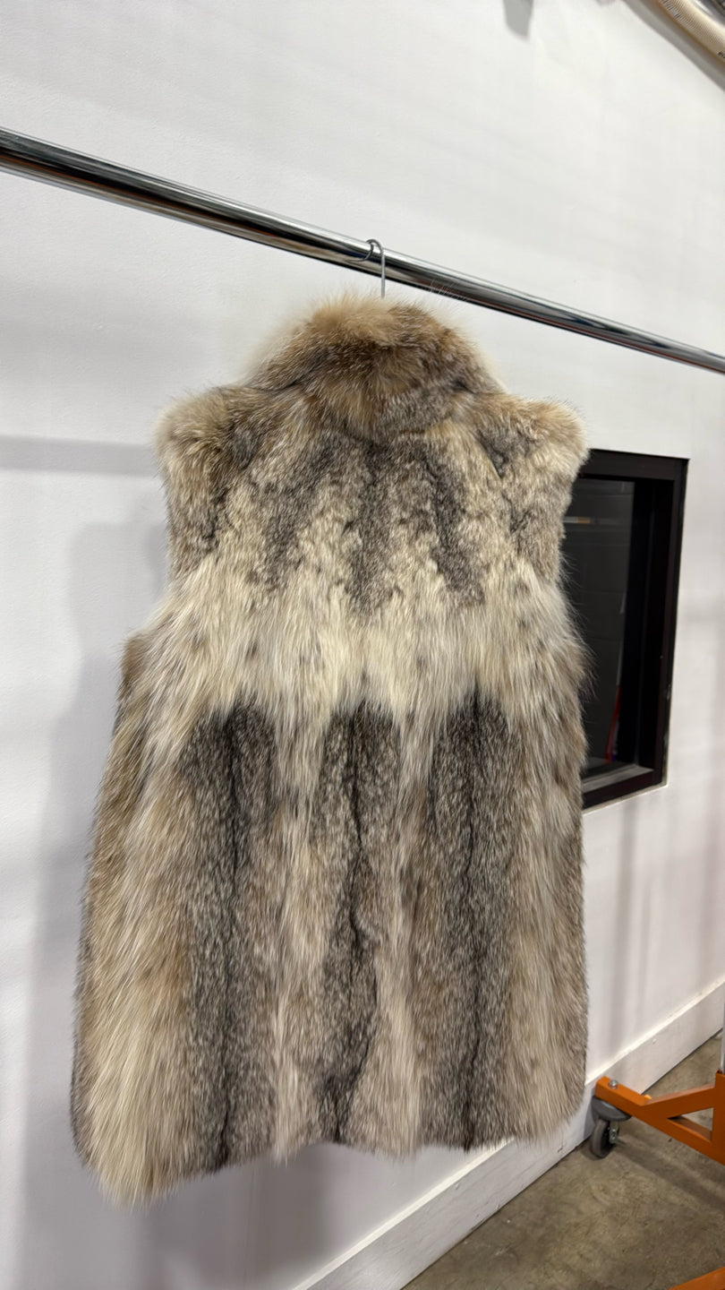Luxury Promise Lynx Vest - Natural CUSTOM1000153