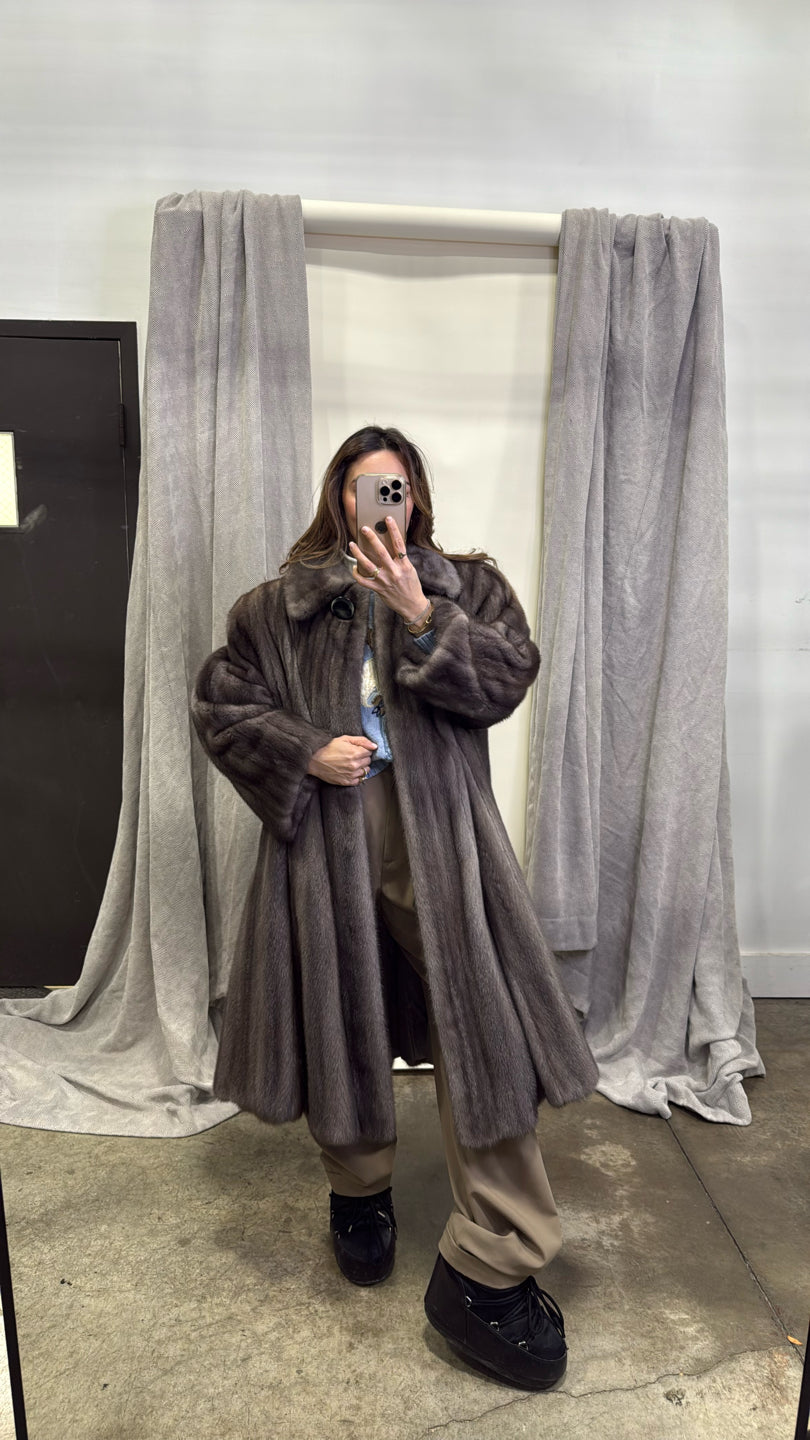 Lunaraine Mink Short Coat - Brown GM16041907712