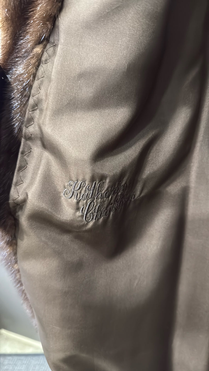 Natural Lunaraine Mink Coat - Brown GM16041904481