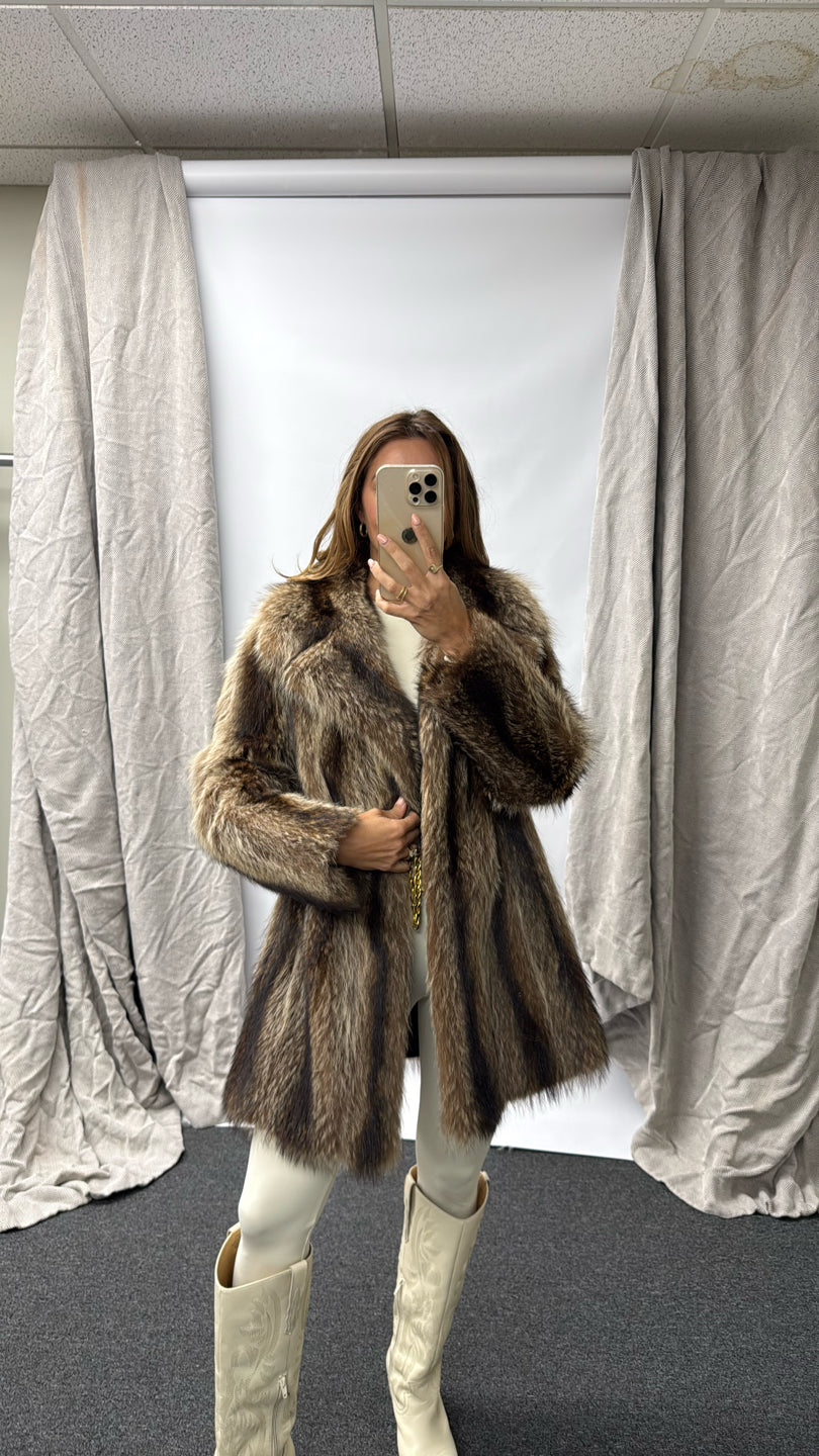 RACCOON JACKET Brown
