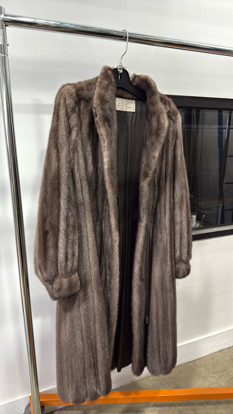 Natural Lunaraine Mink Coat - Brown GM16041905886