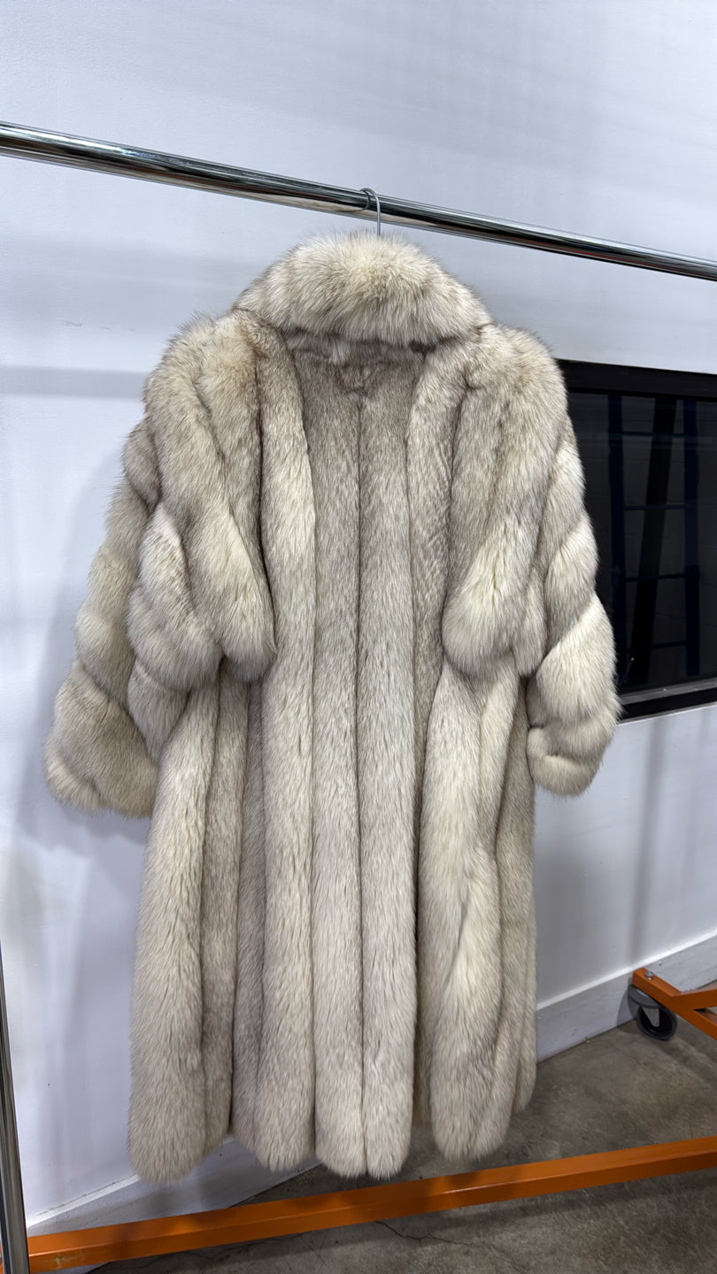 Fox Coat - Beige/Cream GM21062336046