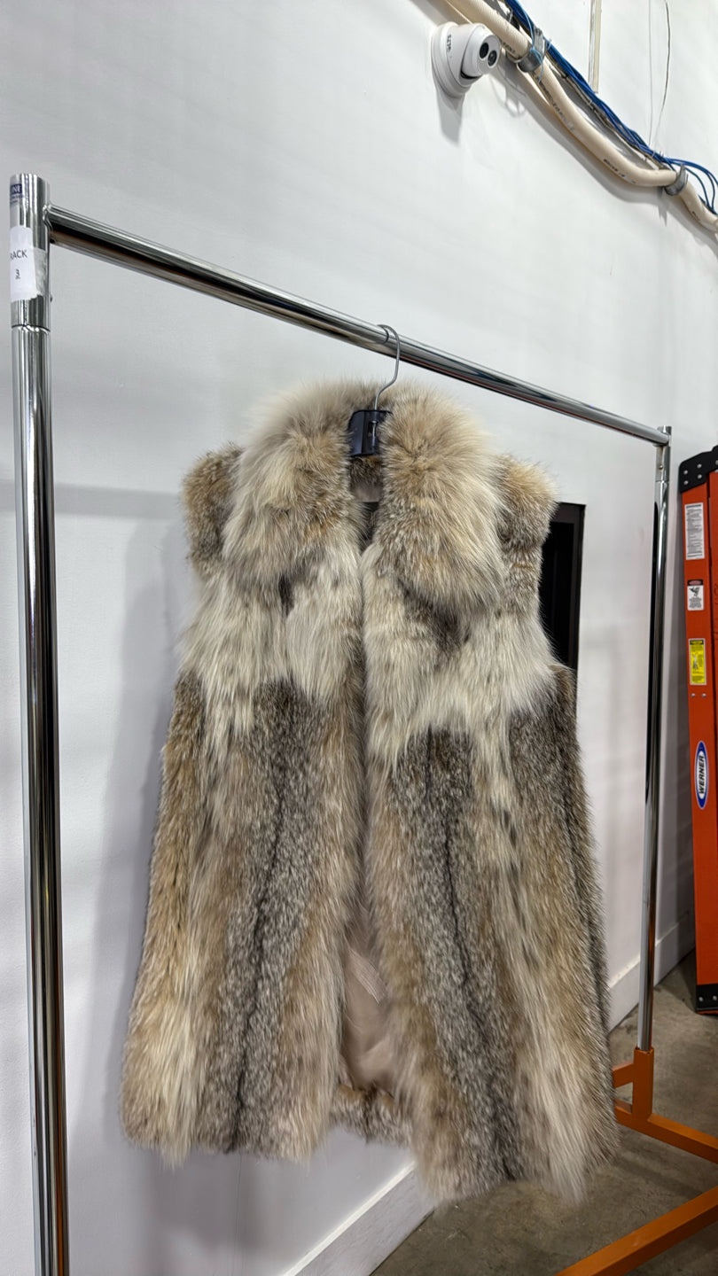 Luxury Promise Lynx Vest - Natural CUSTOM1000153