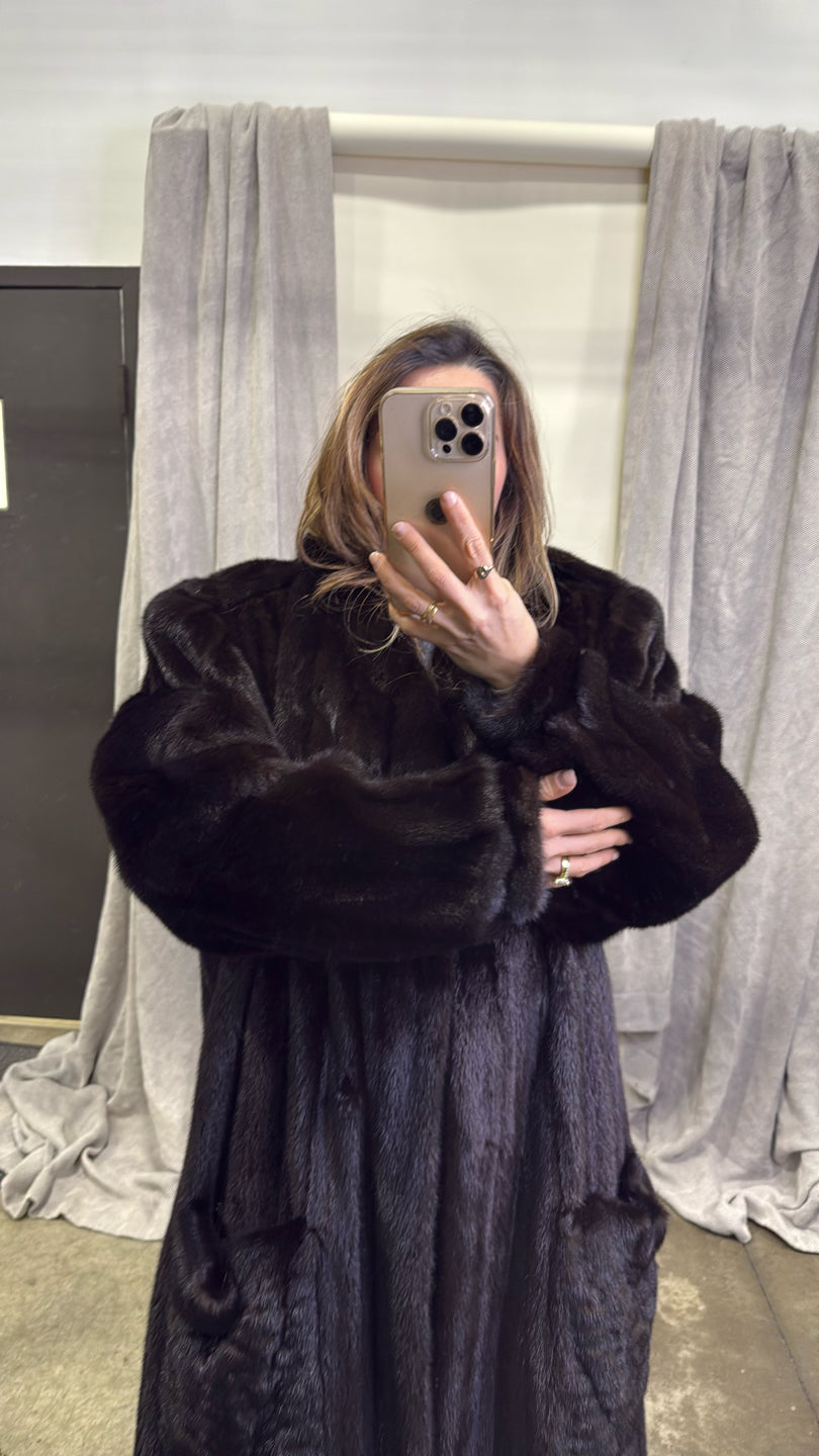 Natural Ranch Mink Coat - Ranch GM16041905520