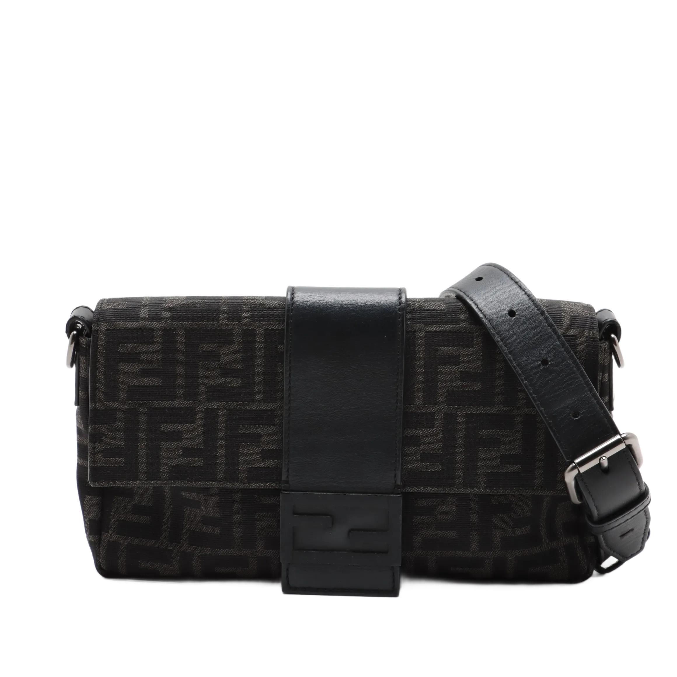 Fendi Baguette Convertible Belt Zucca canvas medium o7uo3h0zo3d