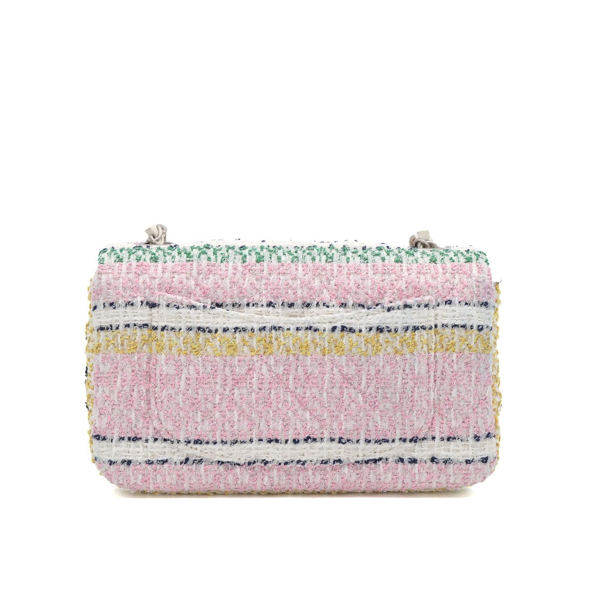 PURPOSE CHANEL MATELASSE CHAIN SHOULDER BAG MULTICOLOR TWEED 90303733