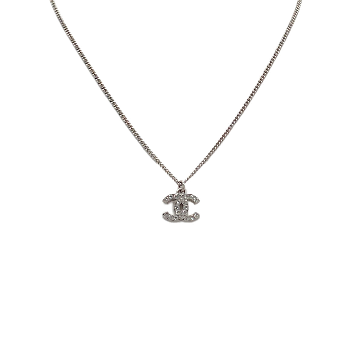 PURPOSE CHANEL NECKLACE COCOMARK RHINESTONE ACCESSORY F12V 90283936