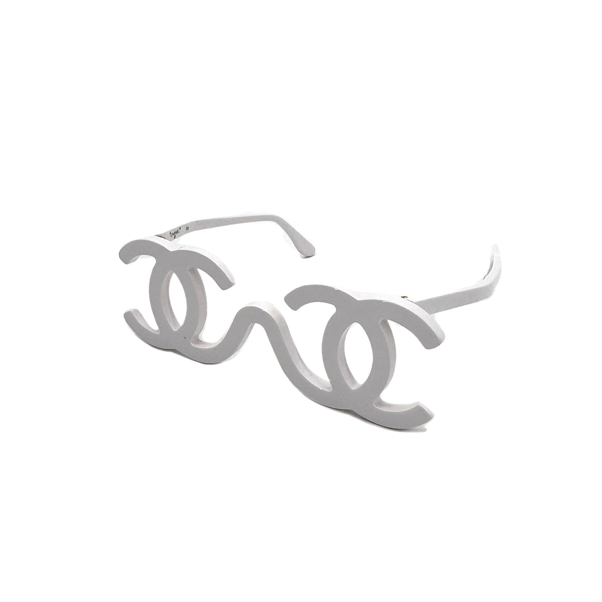 PURPOSE CHANEL SUNGLASSES COCOMARK 1994 RUNWAY RIMITED WHITE EYEWEAR 90301663