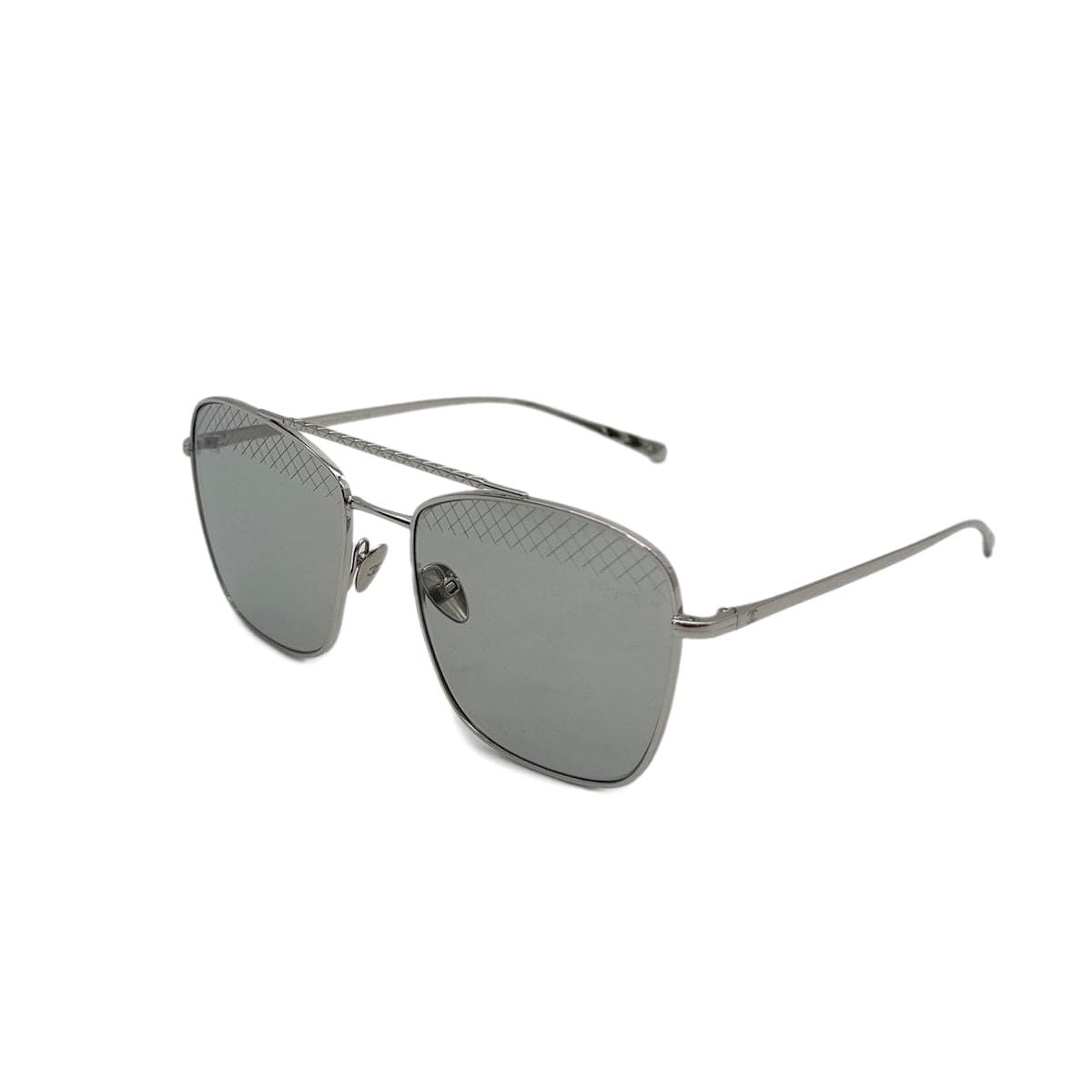 PURPOSE CHANEL SUNGLASSES COCOMARK GRAY SILVER EYEWEAR 90294158