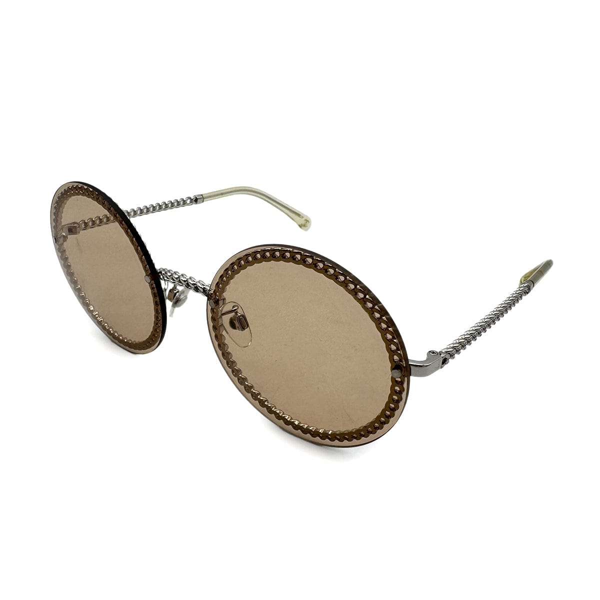 PURPOSE CHANEL SUNGLASSES COCOMARK SILVER EYEWEAR 90305127