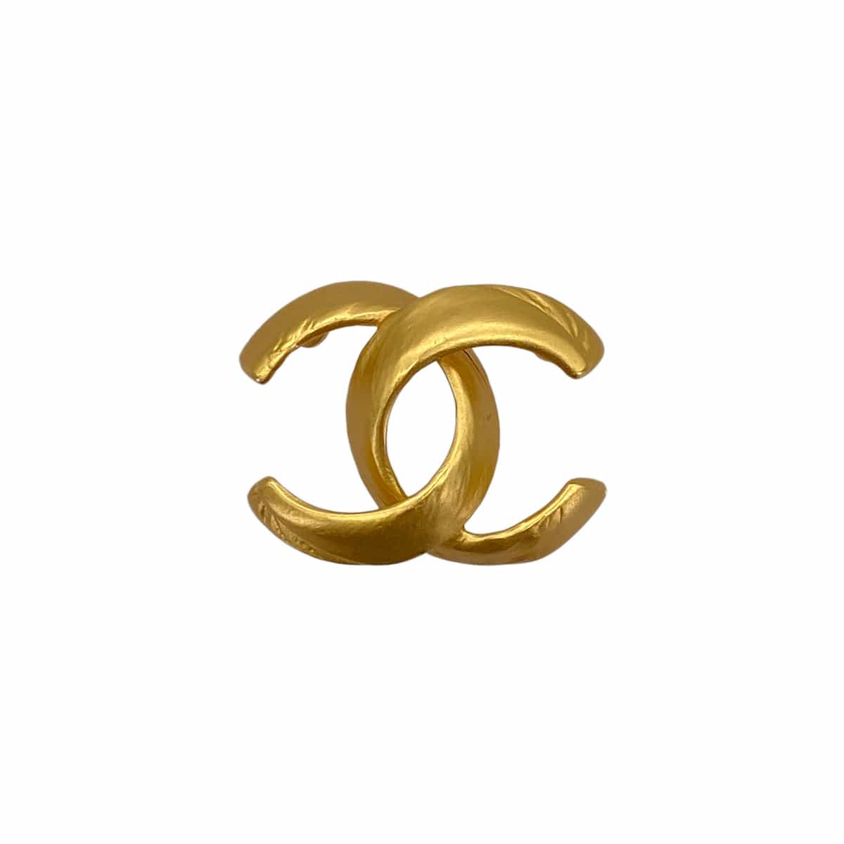 PURPOSE CHANEL VINTAGE COCOMARK BROOCH GOLD ACCESSORY 00T 90299100