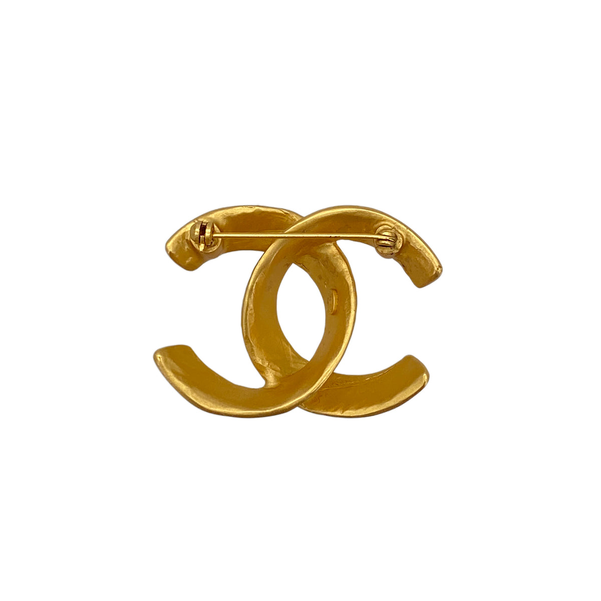 PURPOSE CHANEL VINTAGE COCOMARK BROOCH GOLD ACCESSORY 00T 90299100