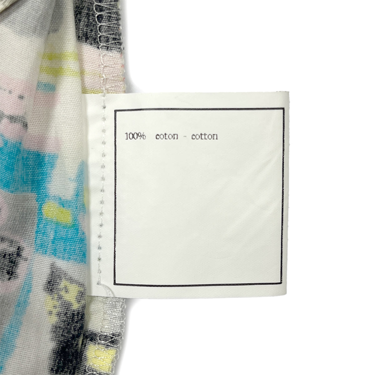 PURPOSE CHANEL VINTAGE CRUISE LINE 1997 COCO BUTTON MULTI COLOR PANTS COTTON 40 97C RTW 90286899