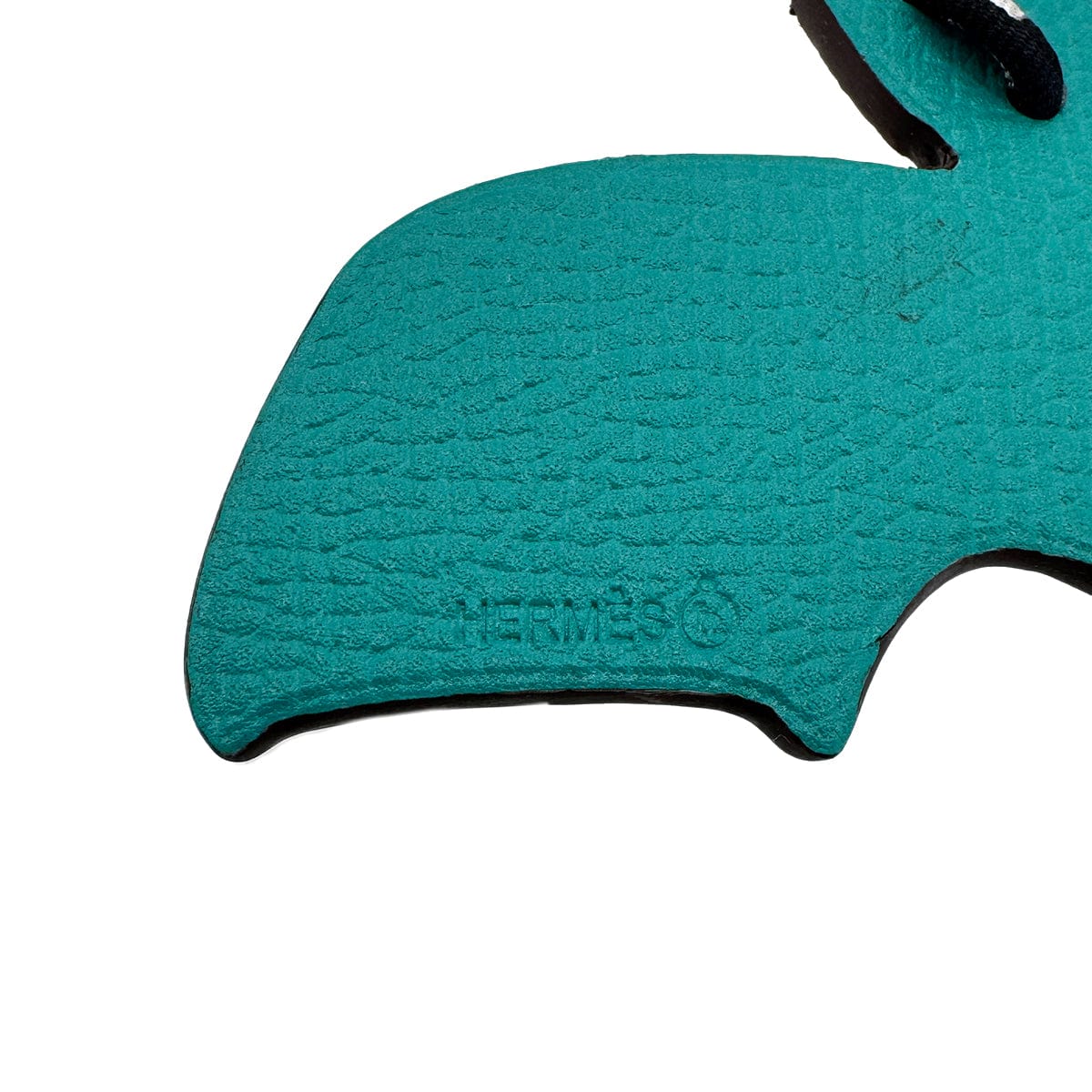 PURPOSE HERMES BAG CHARM PETIT H BAT VERT JADE MARRON EPSOM TOGO 90282072