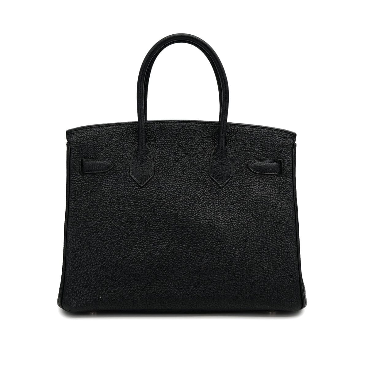 PURPOSE HERMES BIRKIN 30 BLACK TOGO HAND BAG □I PALLADIUM HARDWARE 90309801