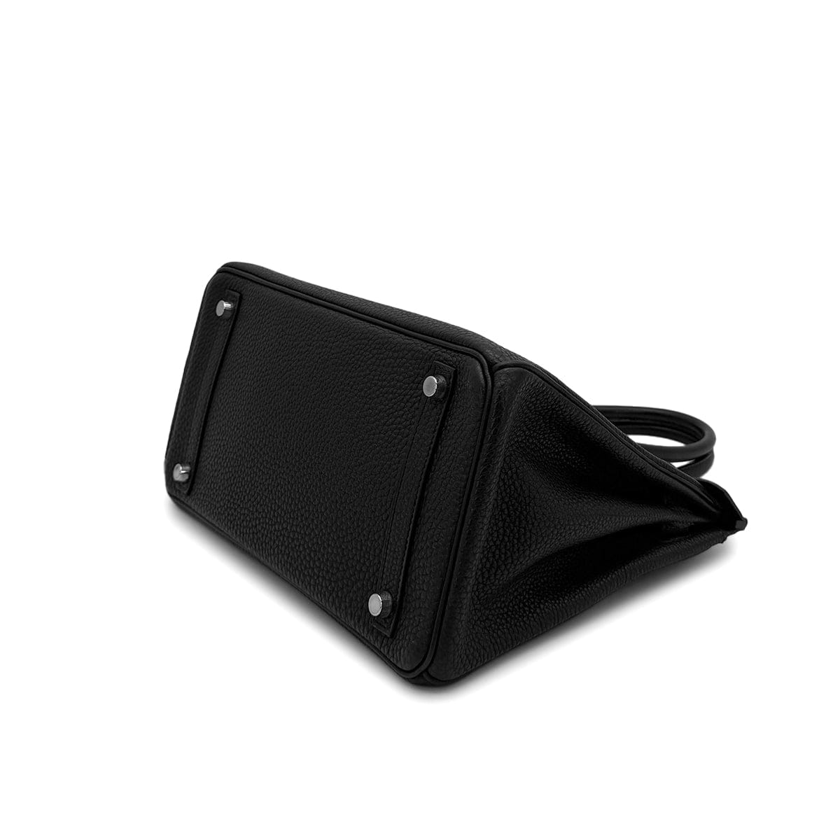 PURPOSE HERMES BIRKIN 30 BLACK TOGO HAND BAG □I PALLADIUM HARDWARE 90309801