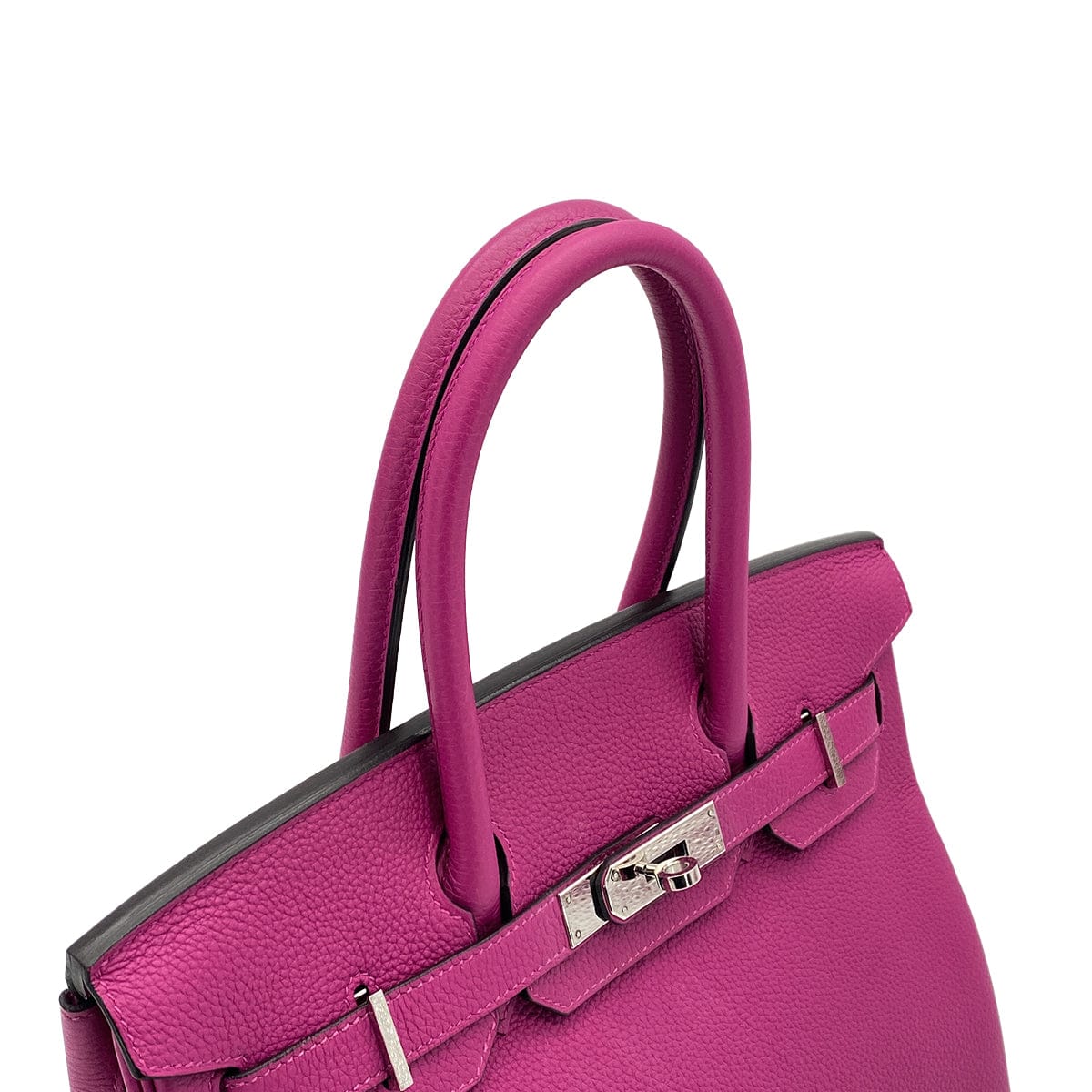 PURPOSE HERMES BIRKIN 30 ROSE PURPLE TOGO HAND BAG 2017 A STAMP PALLADIUM HARDWARE 90325630