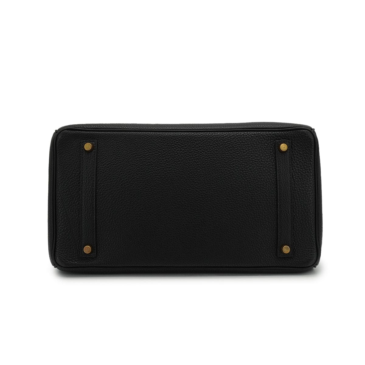 PURPOSE HERMES BIRKIN 35 BLACK TOGO HAND BAG 2003 SQUARE G GOLD HARDWARE 90340160