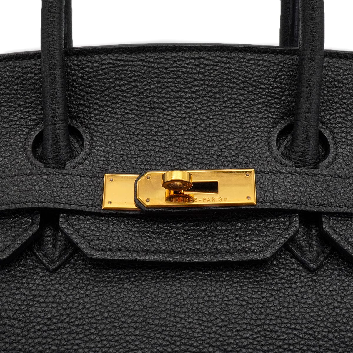 PURPOSE HERMES BIRKIN 35 BLACK TOGO HAND BAG 2003 SQUARE G GOLD HARDWARE 90340160