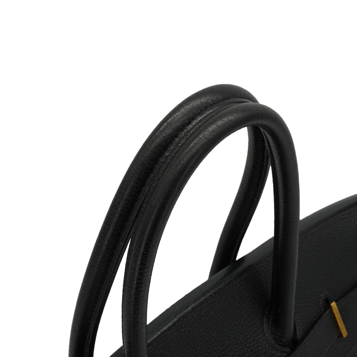 PURPOSE HERMES BIRKIN 35 BLACK TOGO HAND BAG 2003 SQUARE G GOLD HARDWARE 90340160