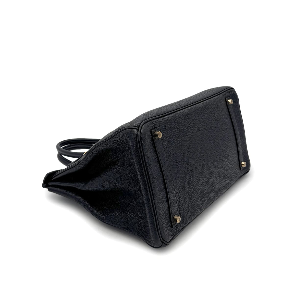 PURPOSE HERMES BIRKIN 35 BLACK TOGO HAND BAG □K GHW 90305900
