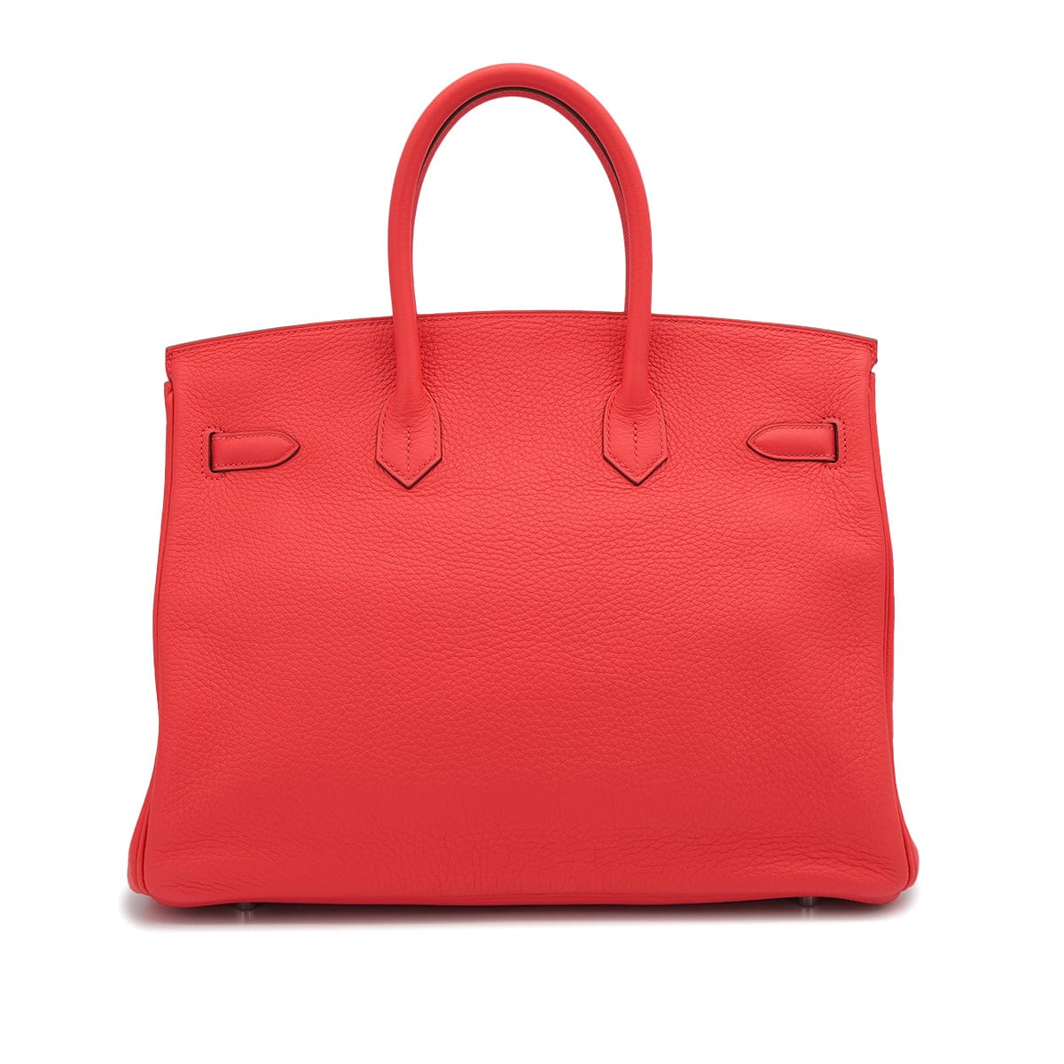 PURPOSE HERMES BIRKIN 35 ROSE JAIPUR TAURILLON CLEMENCE HAND BAG 2012 SQUARE P PALLADIUM HARDWARE 90322917